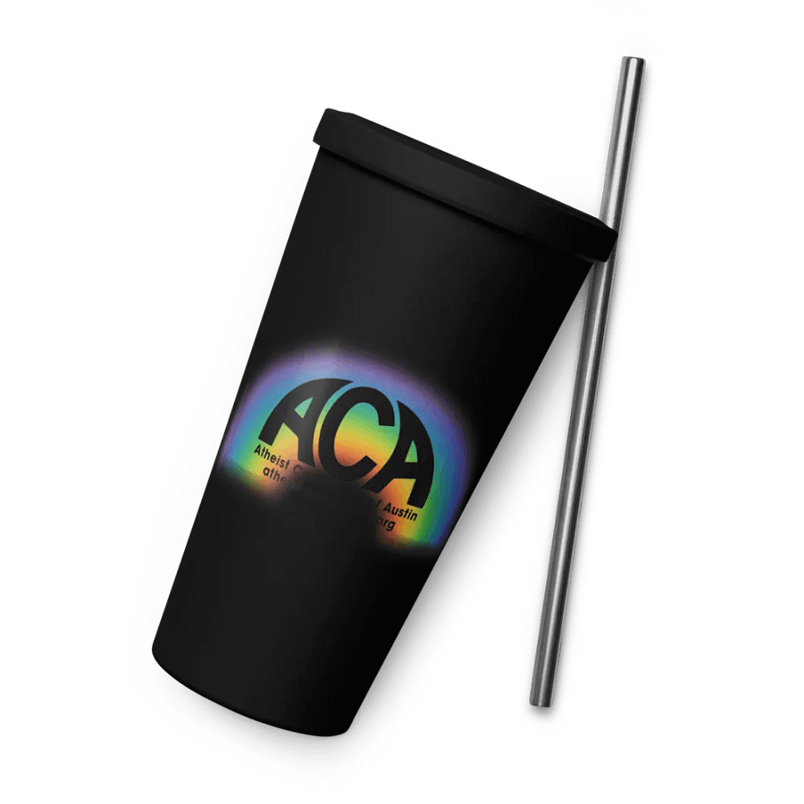 The Atheist Community of Austin Rainbow Tumbler product image (10)
