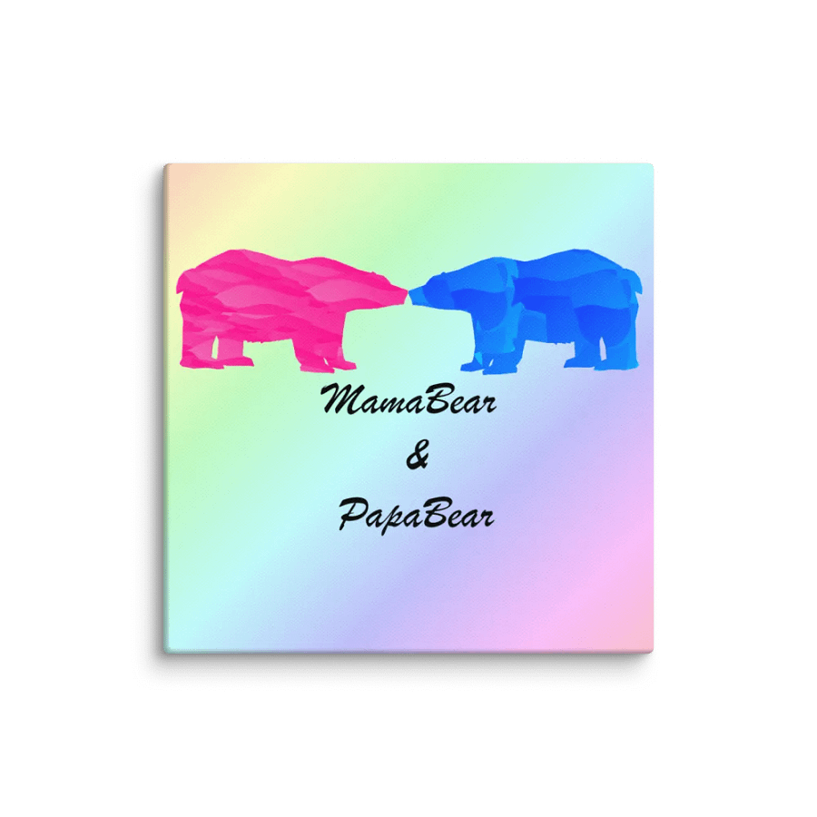 Mama & Papa Bear Canvas product image (1)