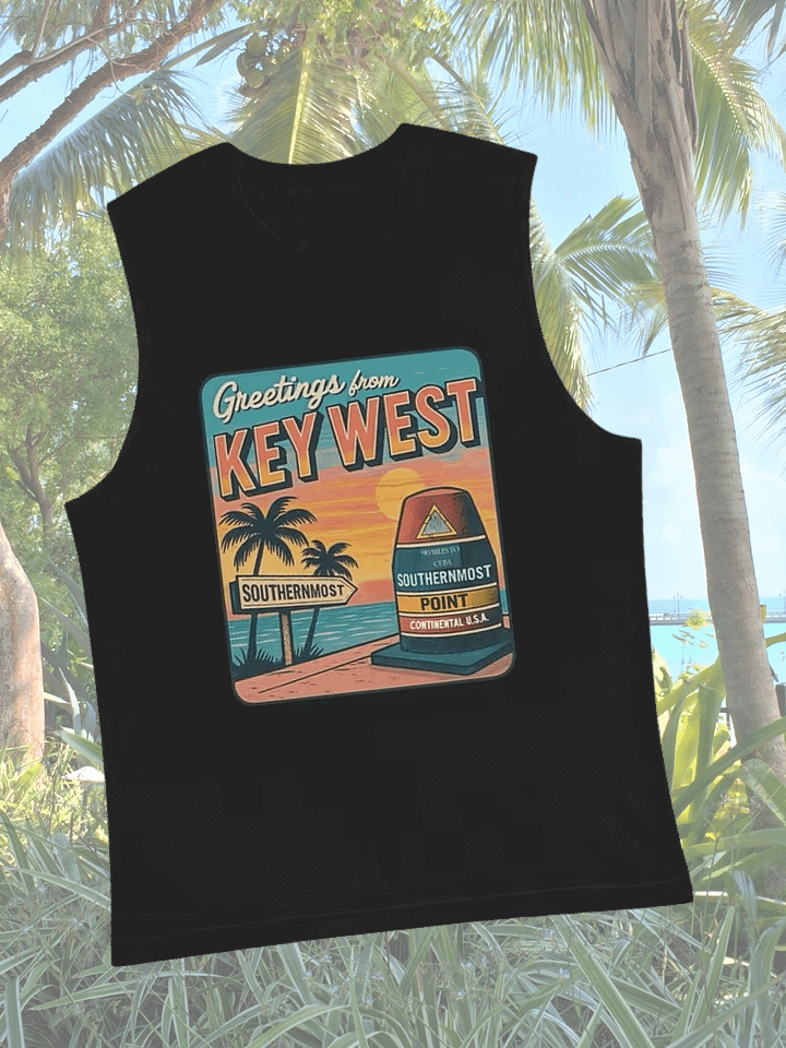 Key West Southernmost Point Men's Tank Top product image (1)