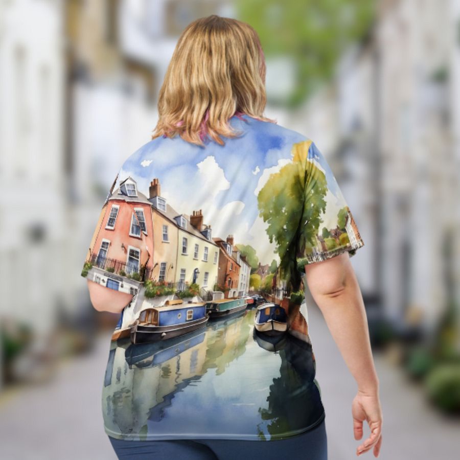 Little Italy - England - All Over Print - Watercolor - Jersey Shirt product image (8)