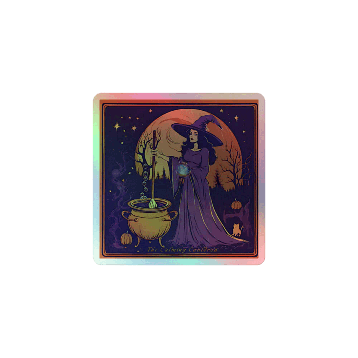 Witch's Brew Holographic Sticker Set product image (1)