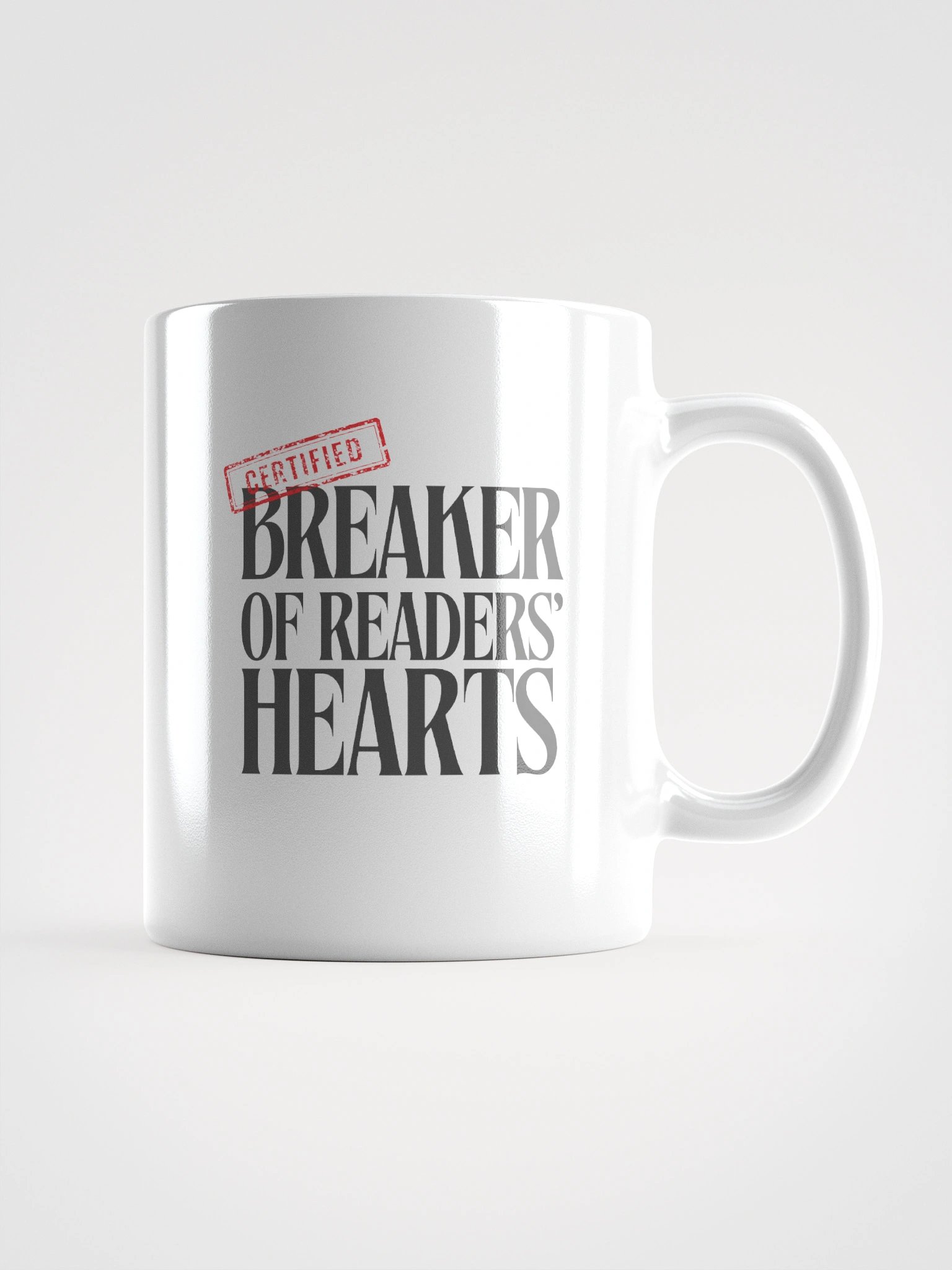 Certified Breaker Of Readers' Hearts Mug product image (2)
