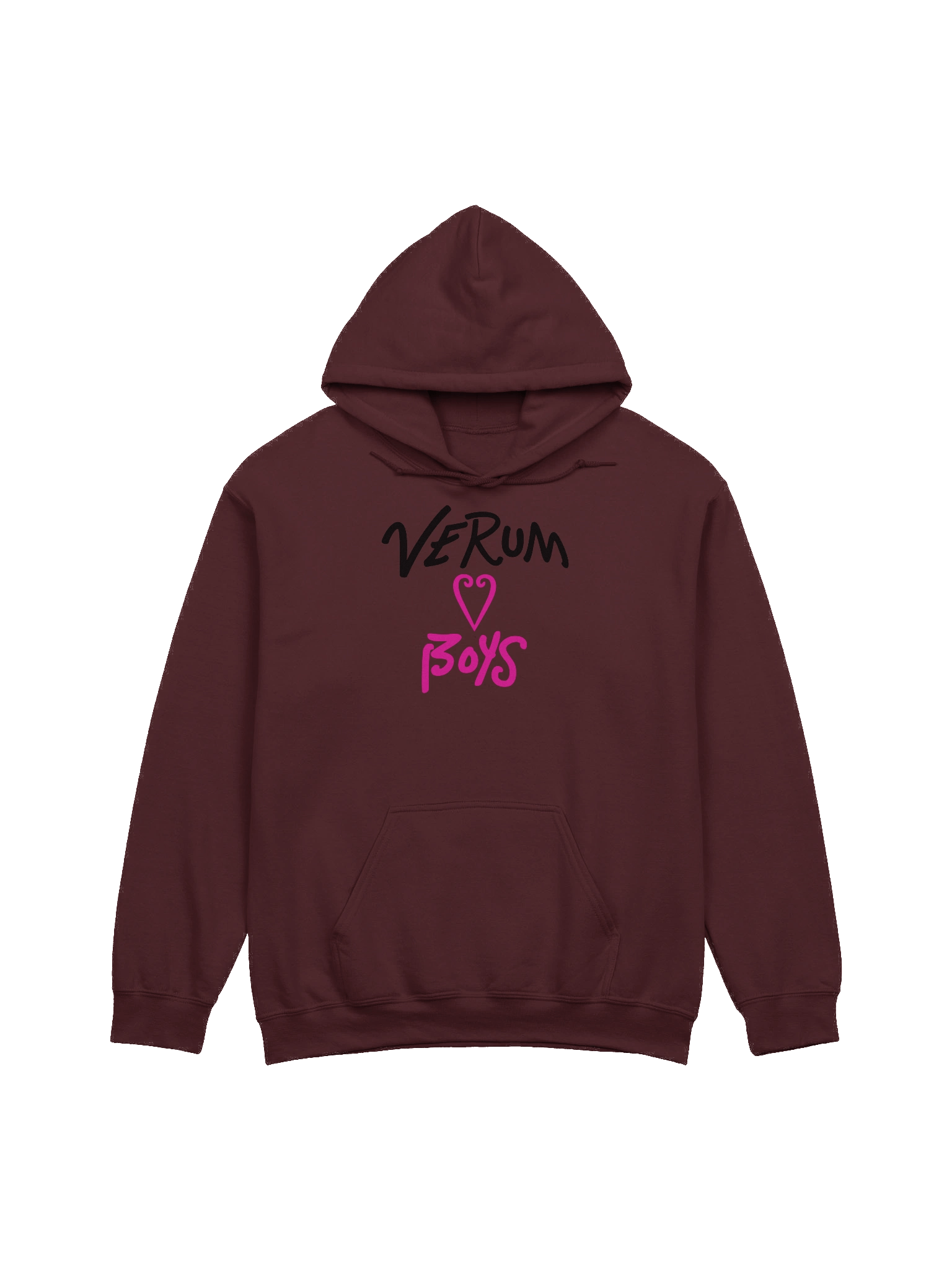 Verum Boys Hoodie - Black/Pink product image (6)