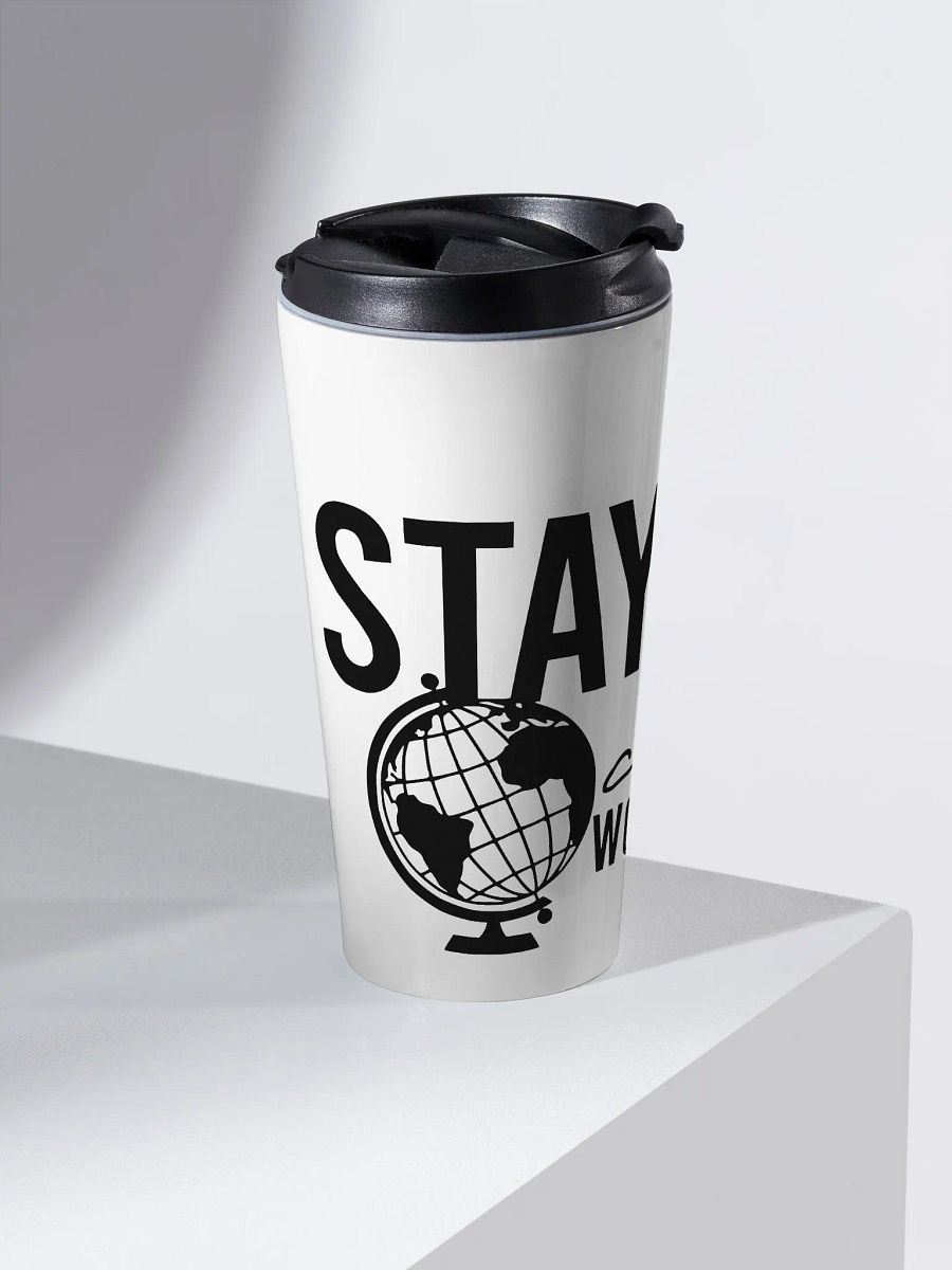 Crazy World Stainless Steel Travel Mug product image (2)