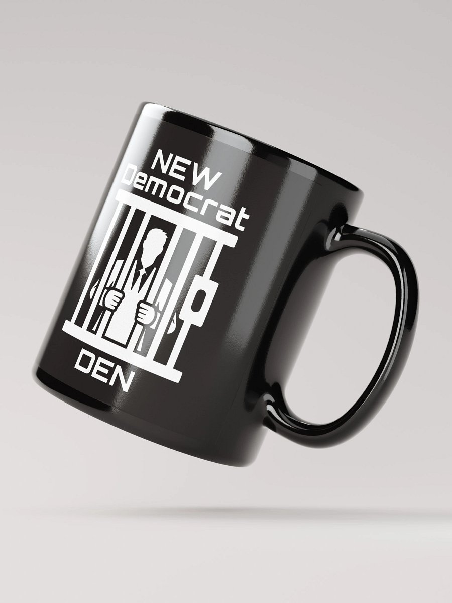 NEW Democrat DEN Prison Bars mug - white ink product image (4)