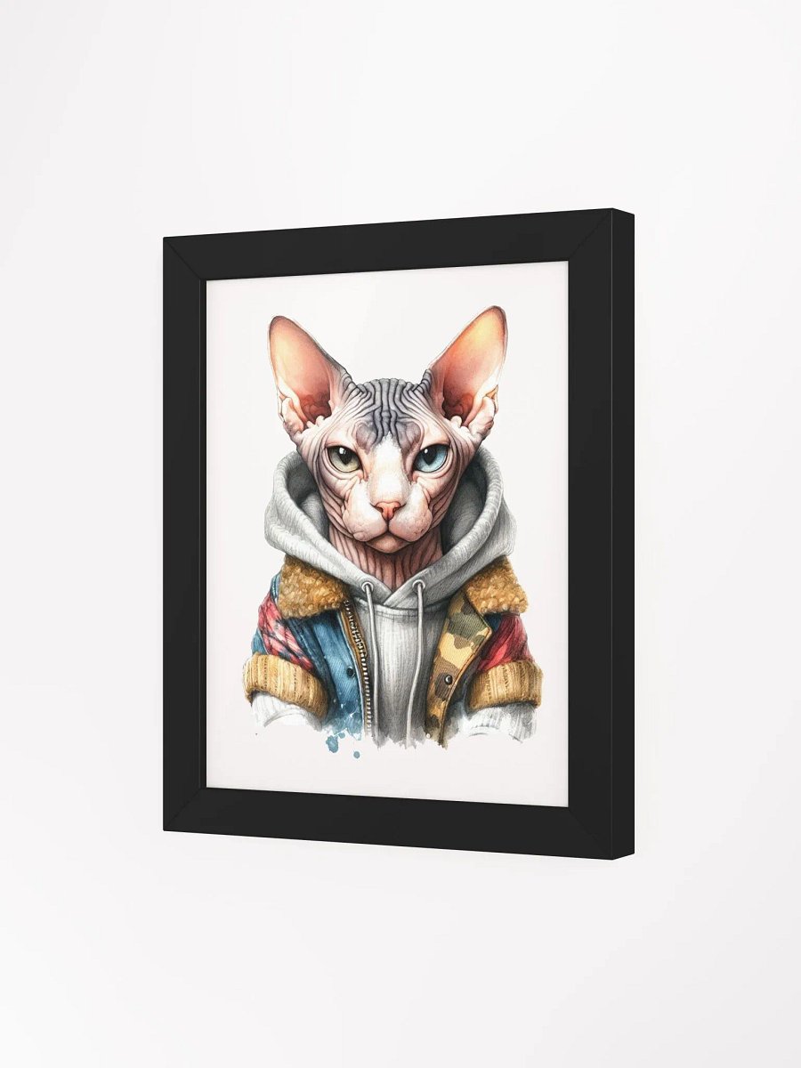 Sphynx Cat Art, Sphynx Cat Printable product image (5)
