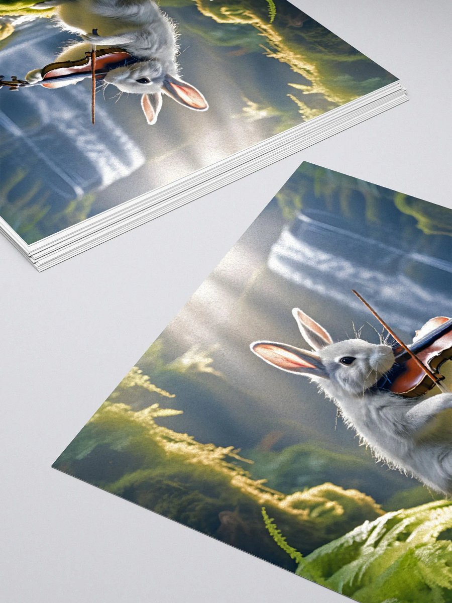 White Rabbit Playing the Violin product image (11)
