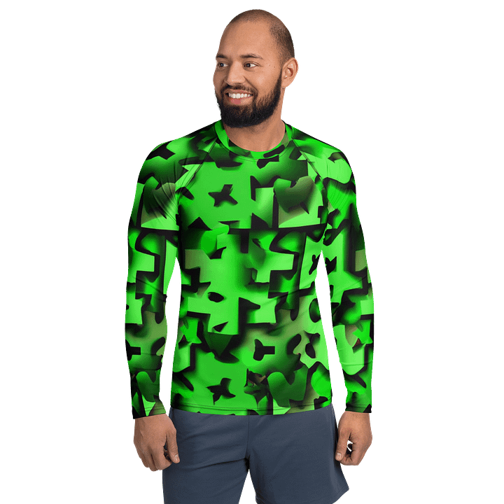 Sun-Defying Men's Rash Guard product image (1)