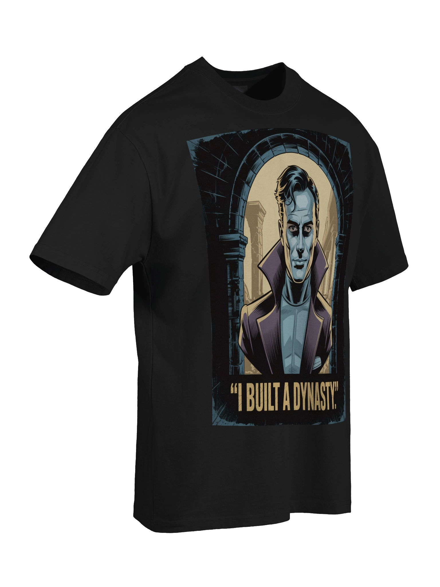 I Built a Dynasty: Ozymandias Inspired Oversized Faded T-Shirt product image (8)
