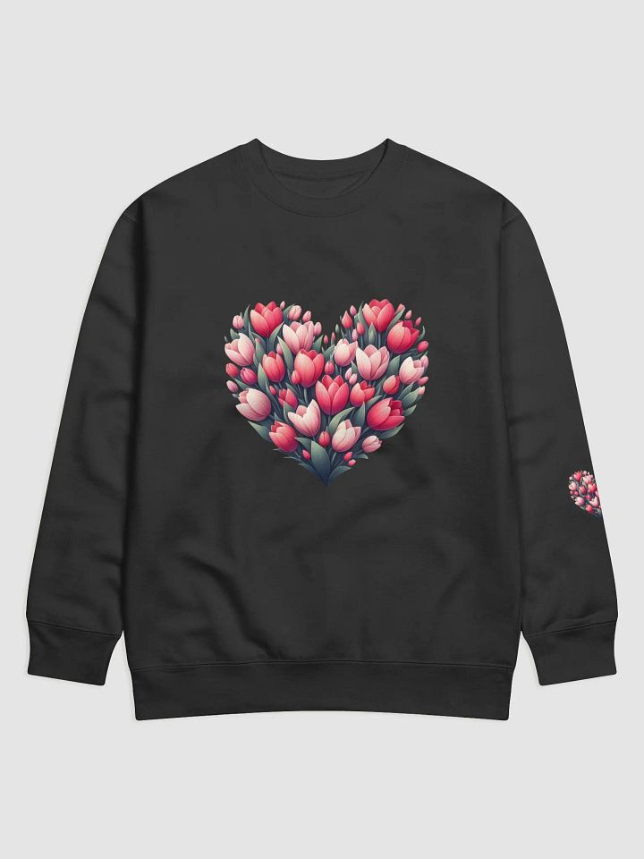 Heartfelt Tulip Bouquet Sweatshirt product image (1)