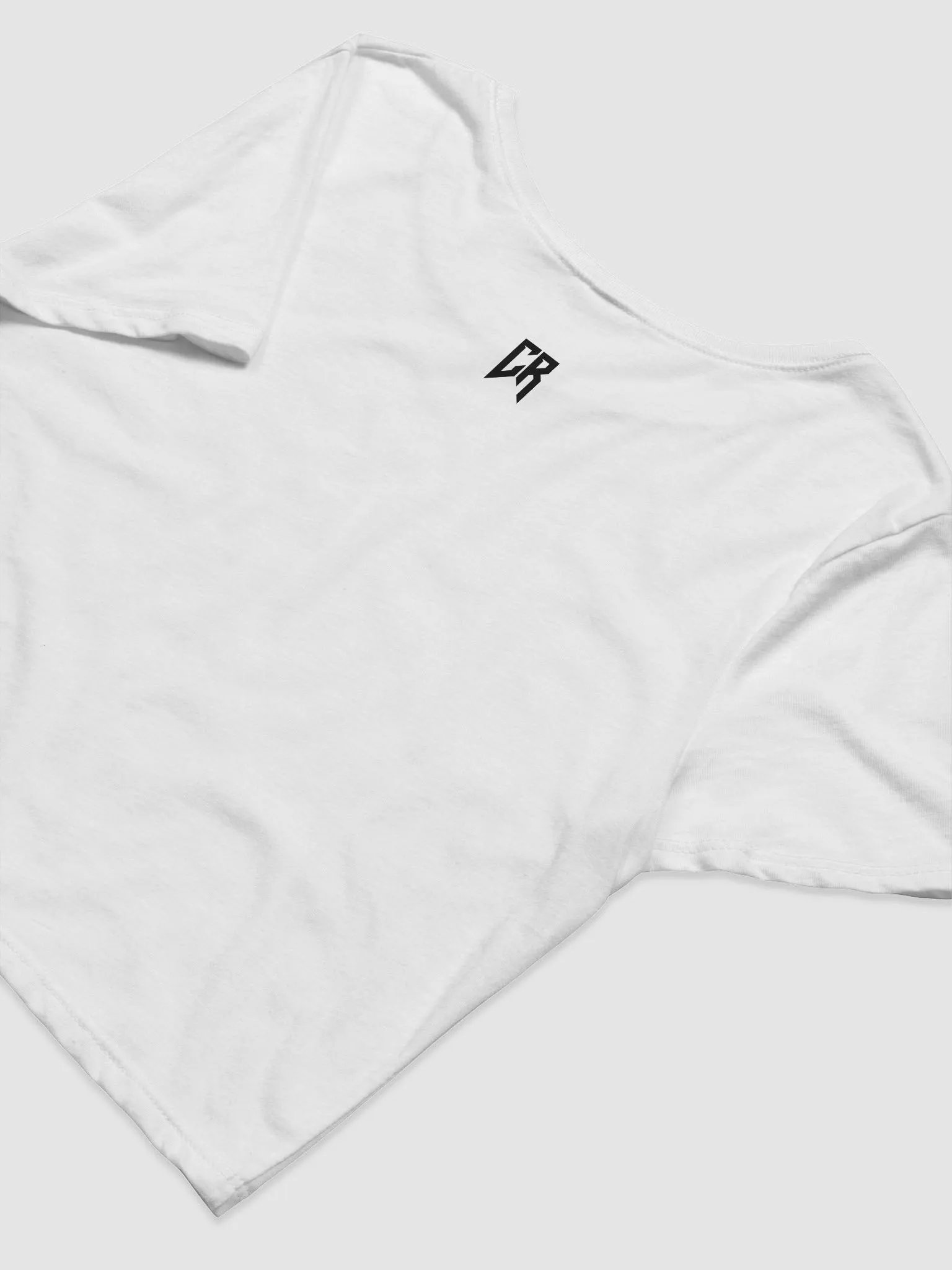 CR 2023 Tour - White Crop Top product image (8)
