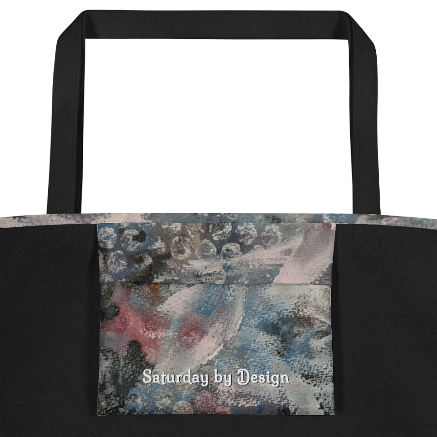 Flourish with Blue Tote Bag product image (10)