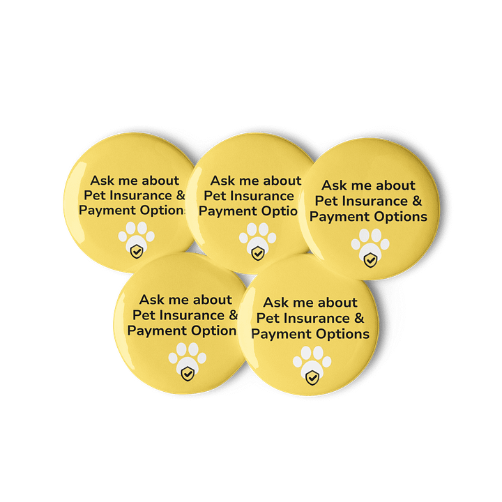 CSR Pins- Ask me about Pet Insurance & Payment Options product image (2)
