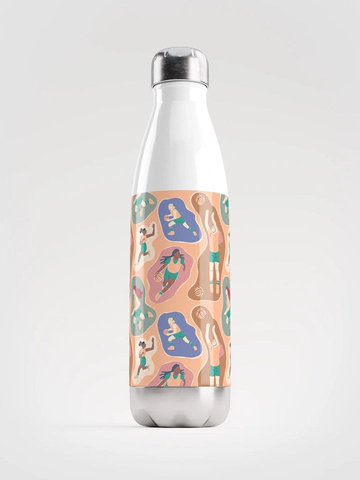 Empowered Play: Women's Basketball Elegance in Pantone Peach Fuzz product image (1)