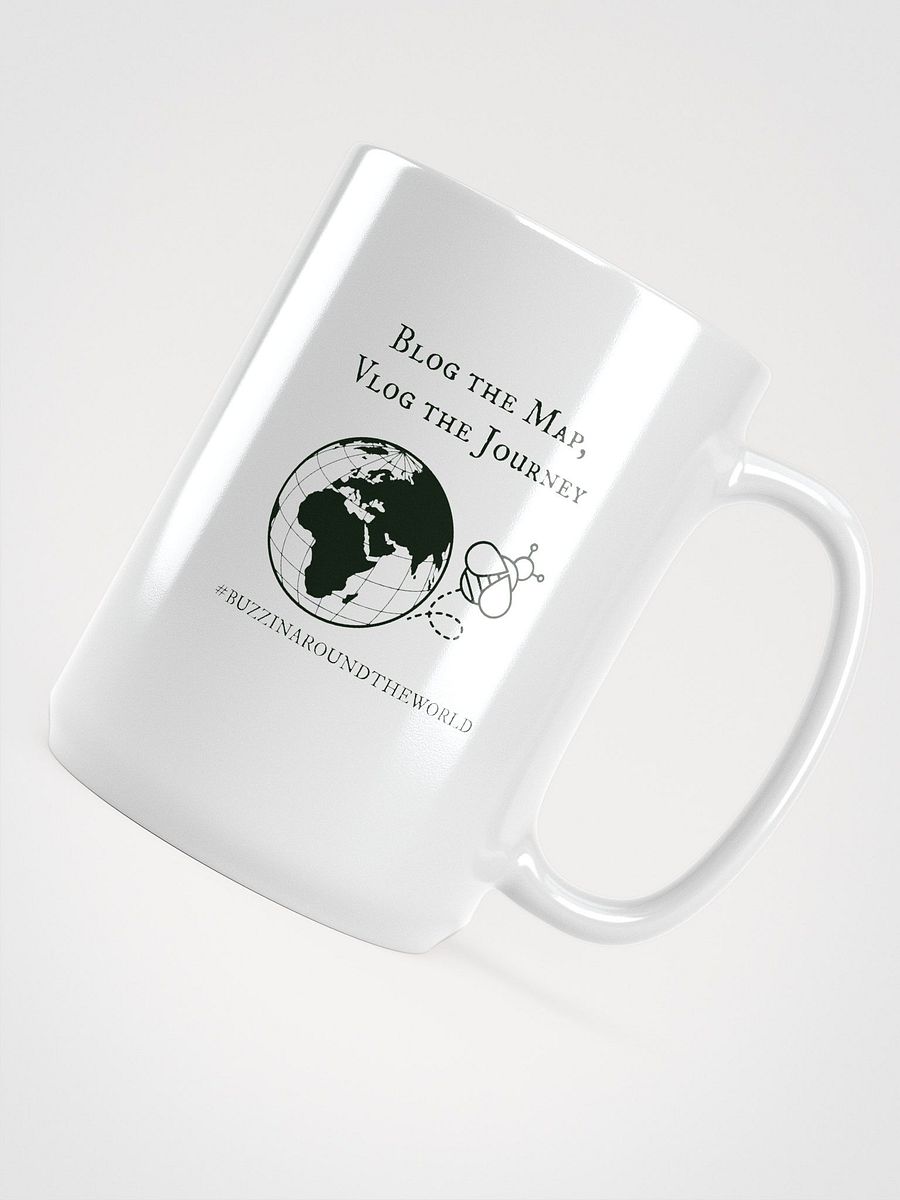 Blog The Map, Vlog The Journey Glossy Mug product image (4)