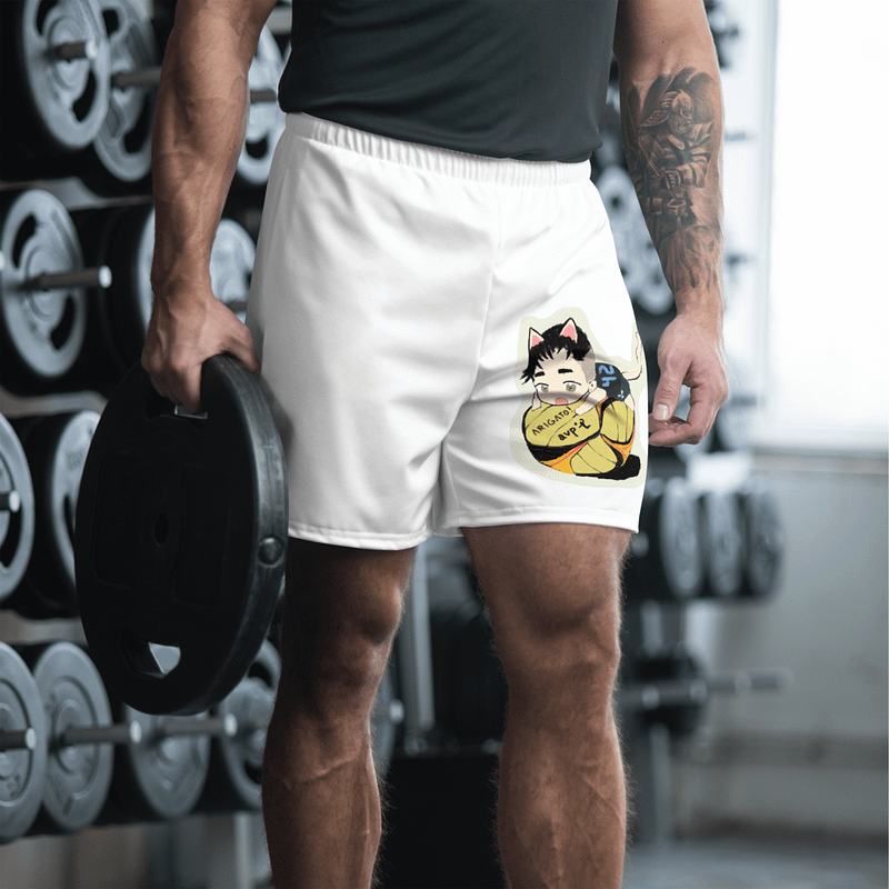 Arigato Neko Volleyball Gym Shorts