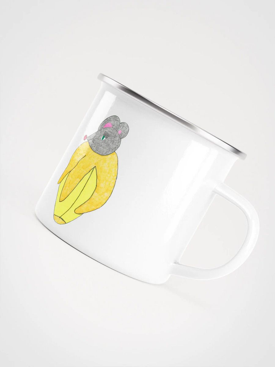 Banana mouse enamel mug product image (4)