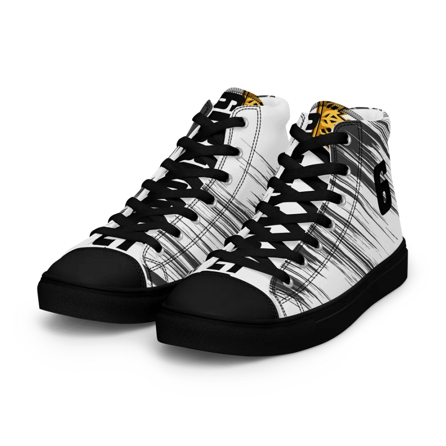 DA6iXXWRLD X 6iXX 1's High Tops Zebra Skin Edition product image (7)