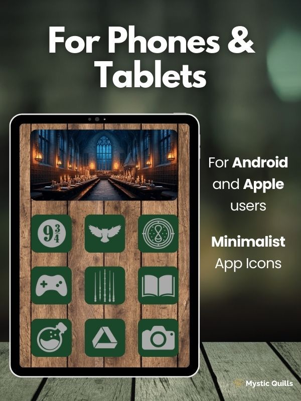 Slytherin Minimalist App Icon Pack for Phones and Tablets product image (2)