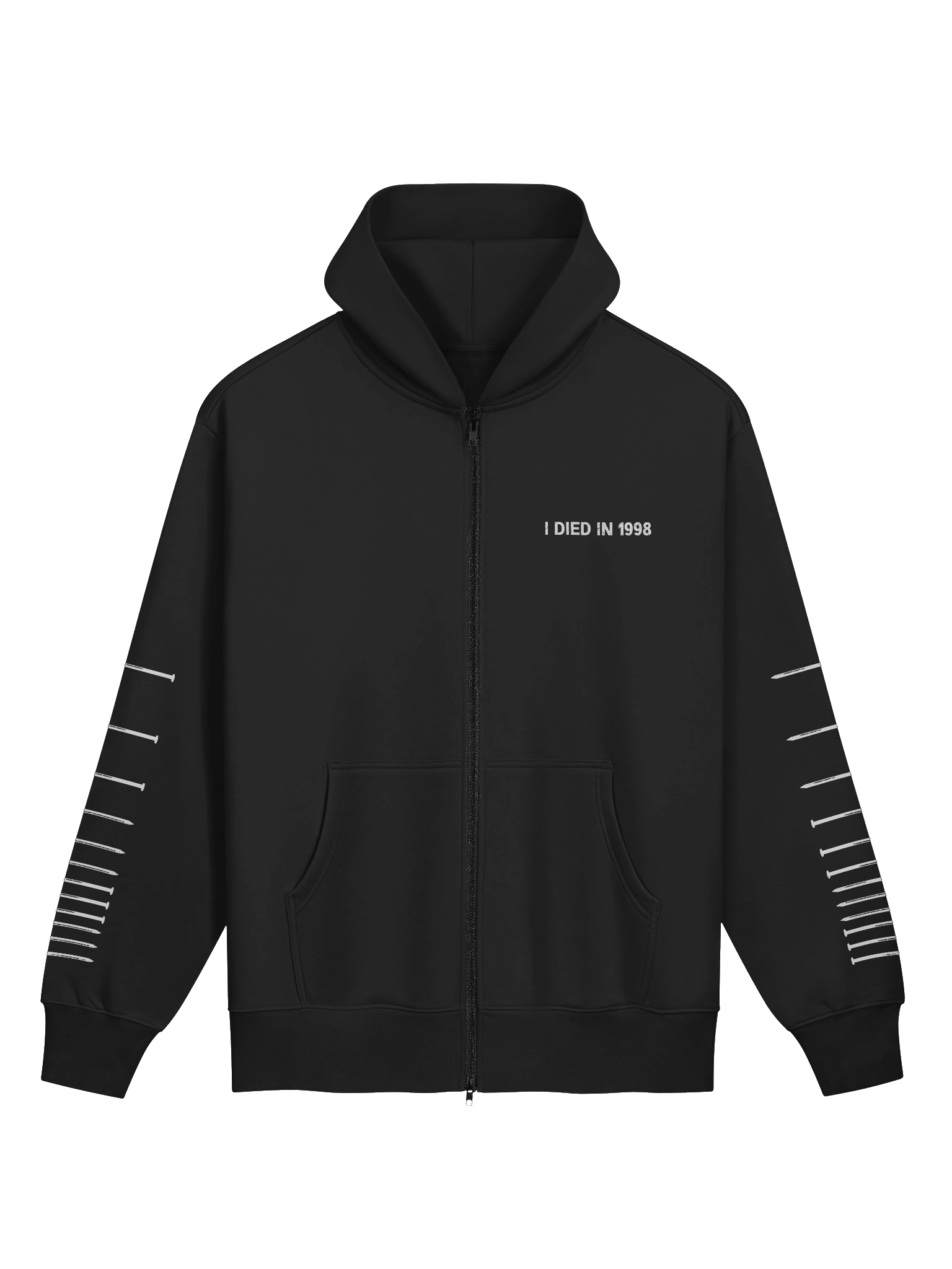 1998 - Oversized Zip Up Hoodie - Jon Silent product image (1)