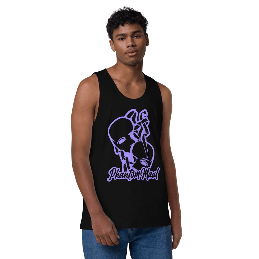 Light Purple Big Logo Men's Tank Top product image (17)