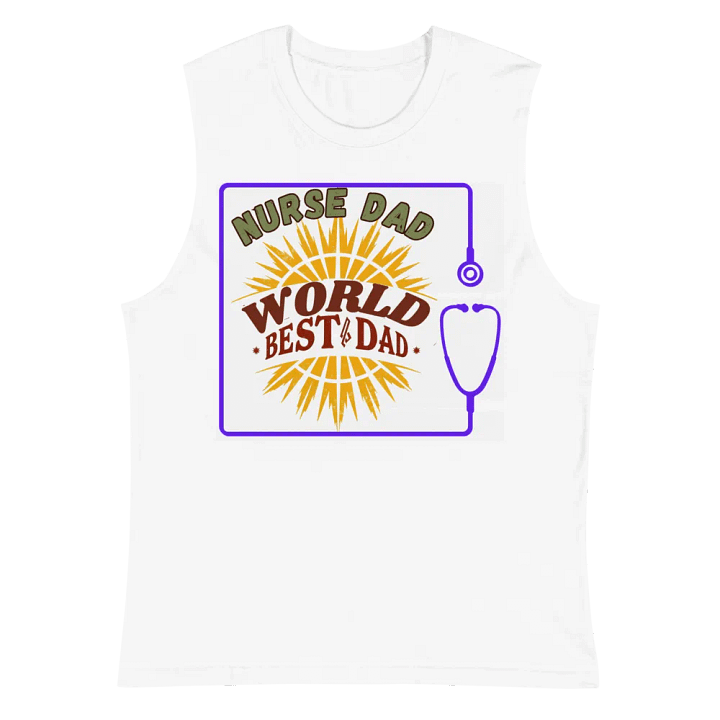 Nurse Dad World's Best Dad Muscle Tank product image (6)