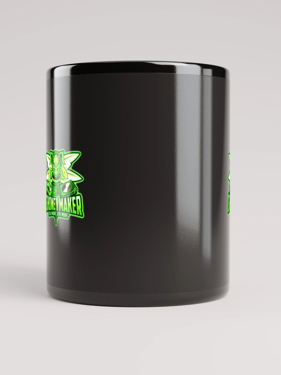 Neon Logo Black Glossy Mug product image (10)