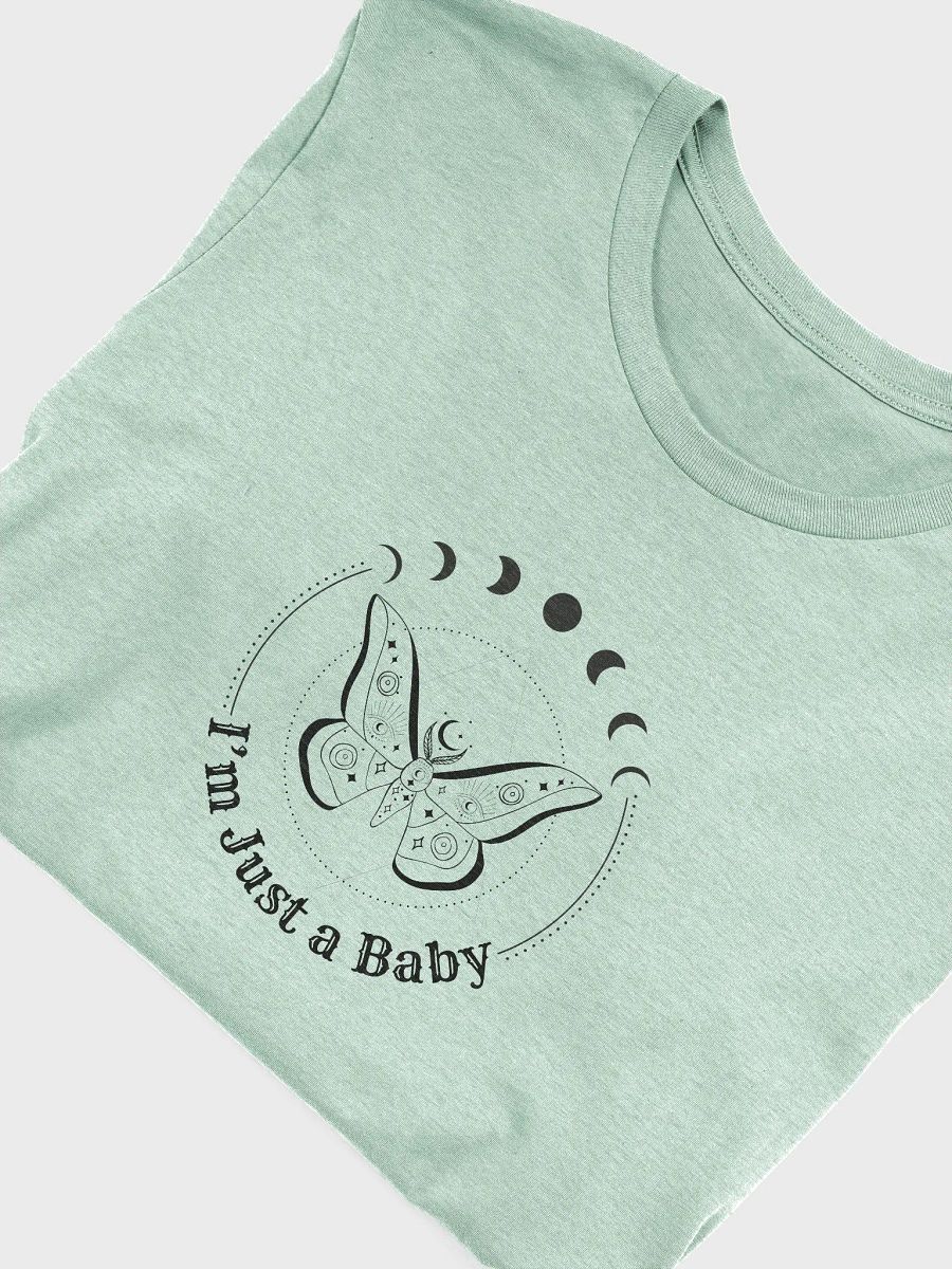 I'm Just a Baby Unisex T-Shirt (Black Design) product image (25)