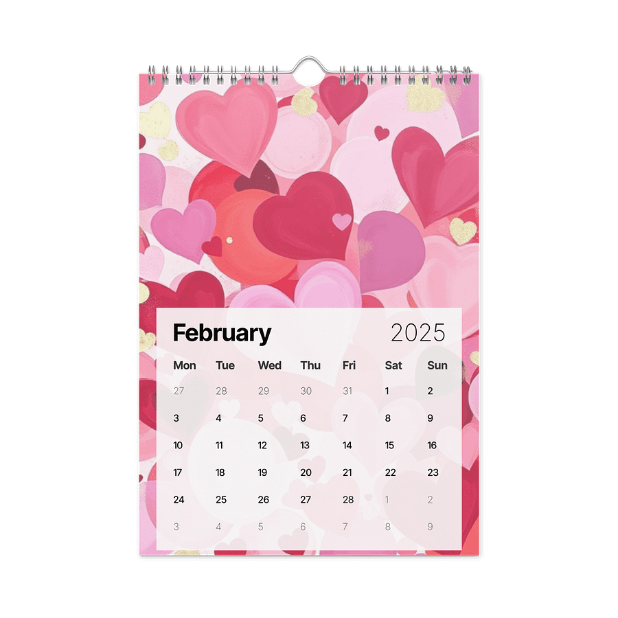 ART ABSTRACT WALL CALENDAR 2026 product image (5)