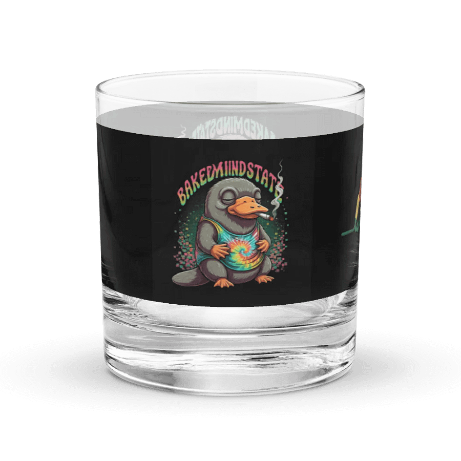 Stay Lifted Platypus Rocks Glass product image (3)