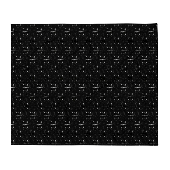 Pisces, Guided by the Stars Glyph Only, Blanket product image (2)