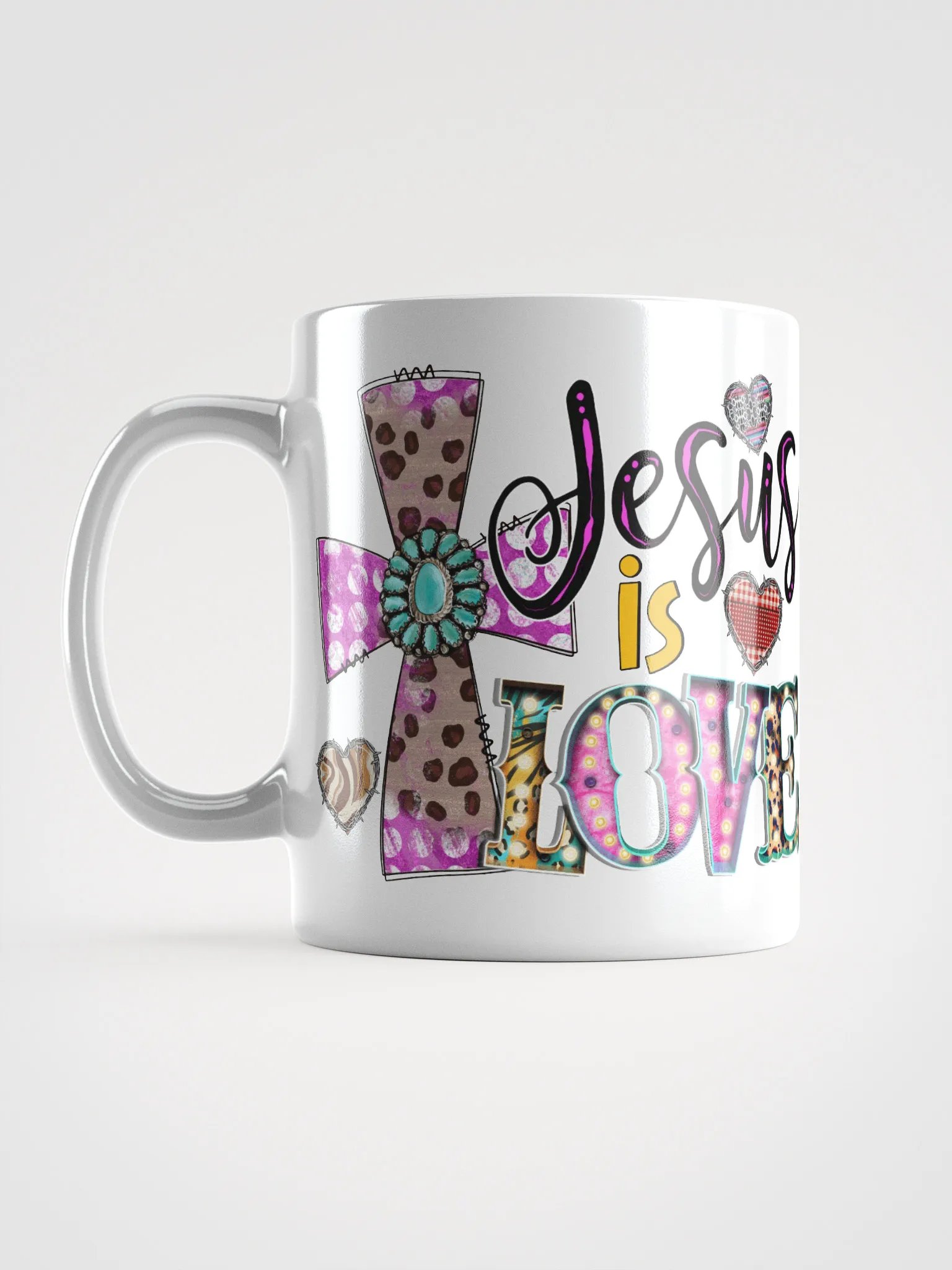 Jesus Is Love - White Mug product image (2)