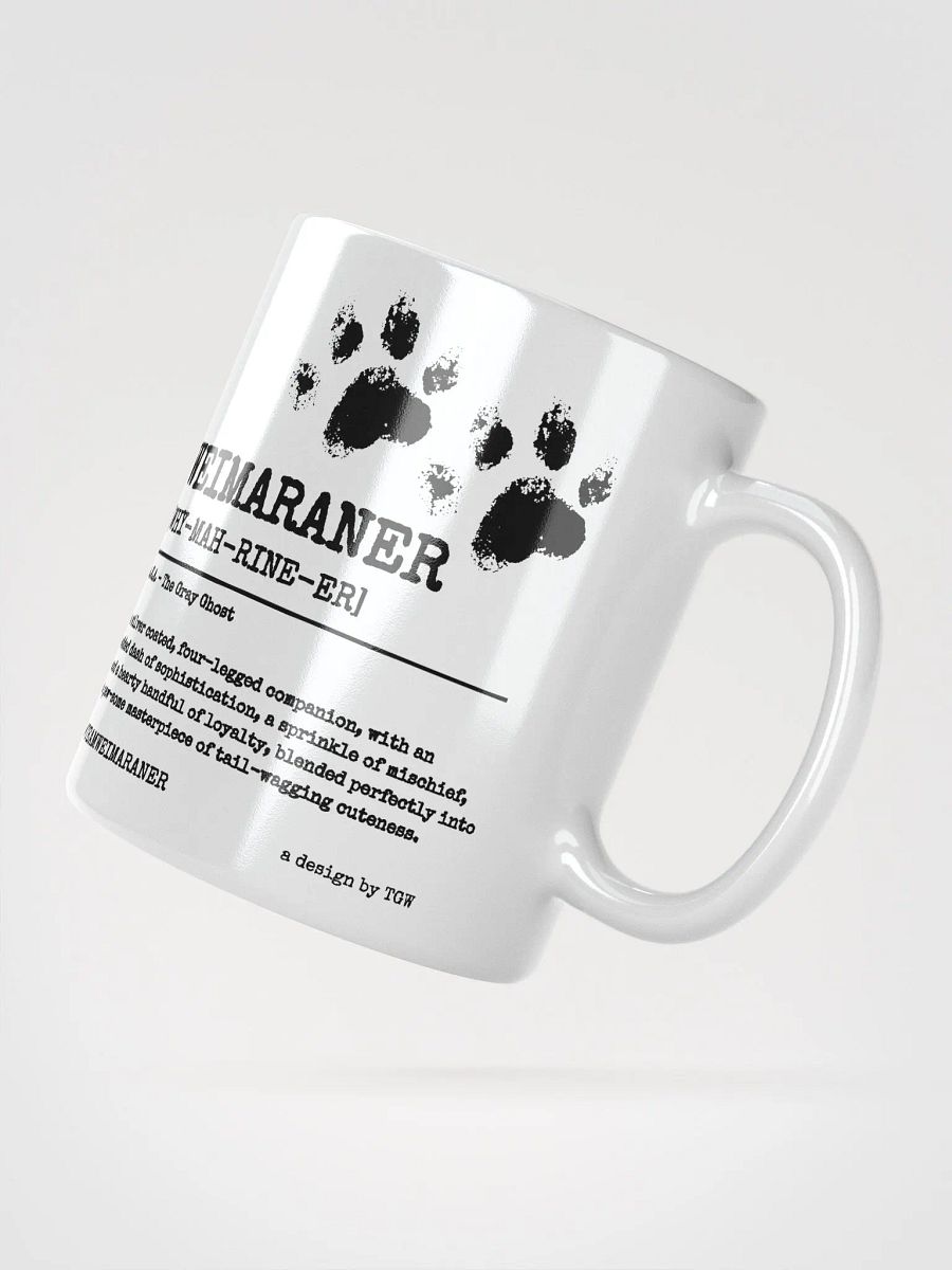 Definition of Weimaraner V2 - Glossy White Mug product image (2)