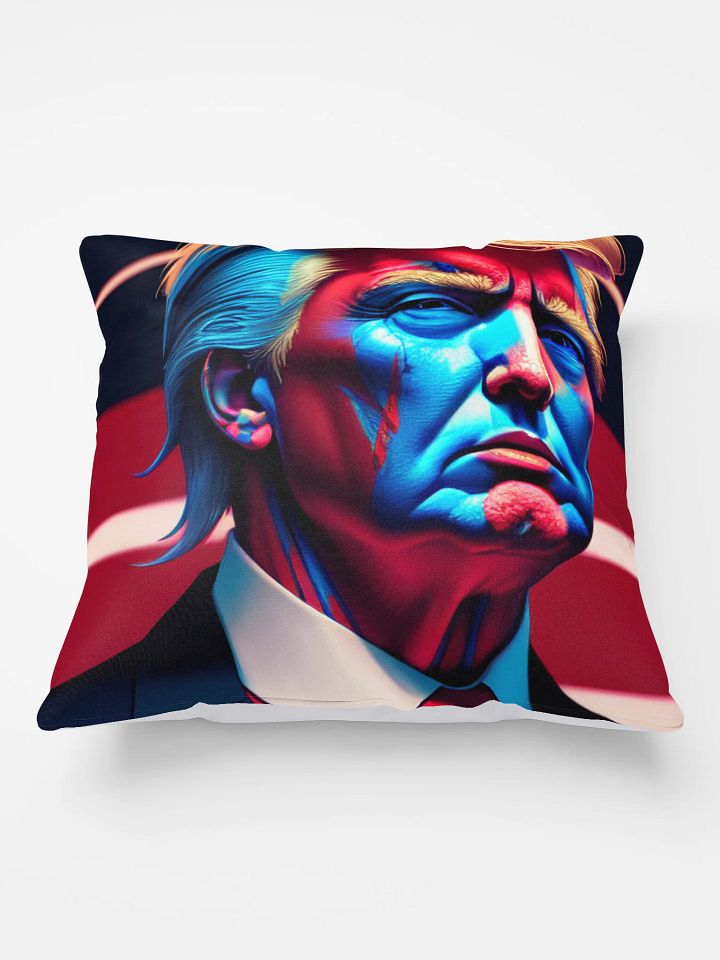 Blue and Red Pillow product image (1)