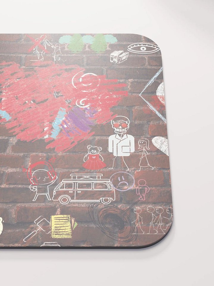 Posy Doodle Mouse Pad product image (1)