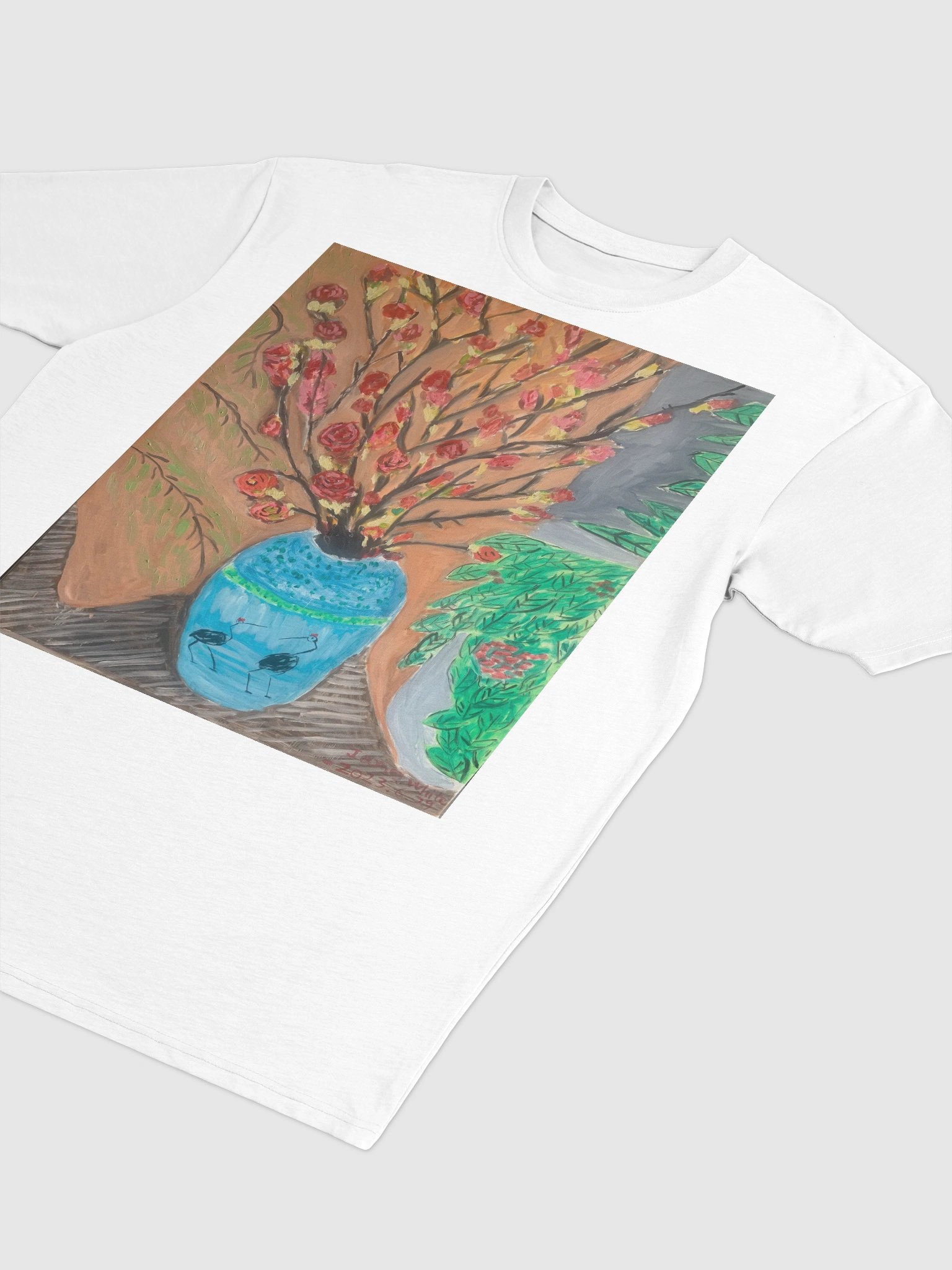 Cotton Heritage Men's Premium Heavyweight Tee: oil painting product image (27)