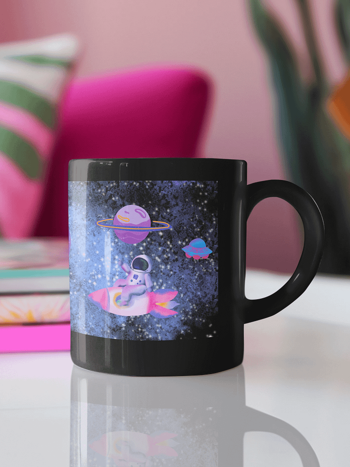 Universe mug black product image (1)