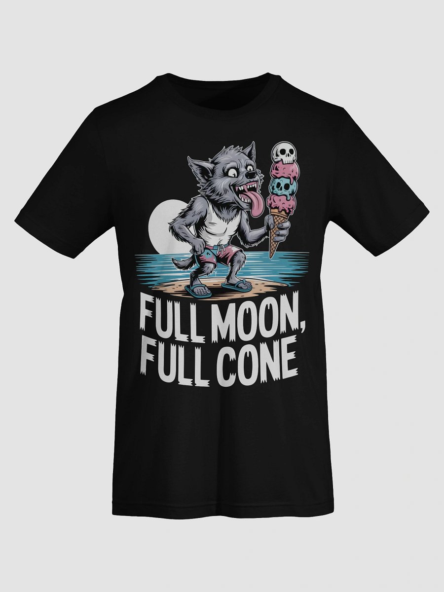 Full Moon Wolf Ice Cream T-Shirt product image (7)