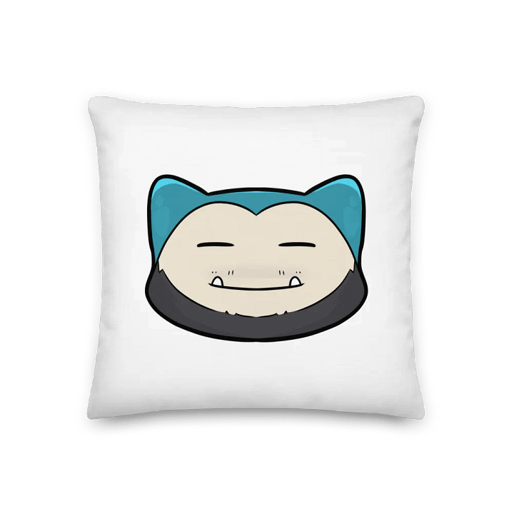 Hairy Snorlax Premium Pillow 2 product image (1)