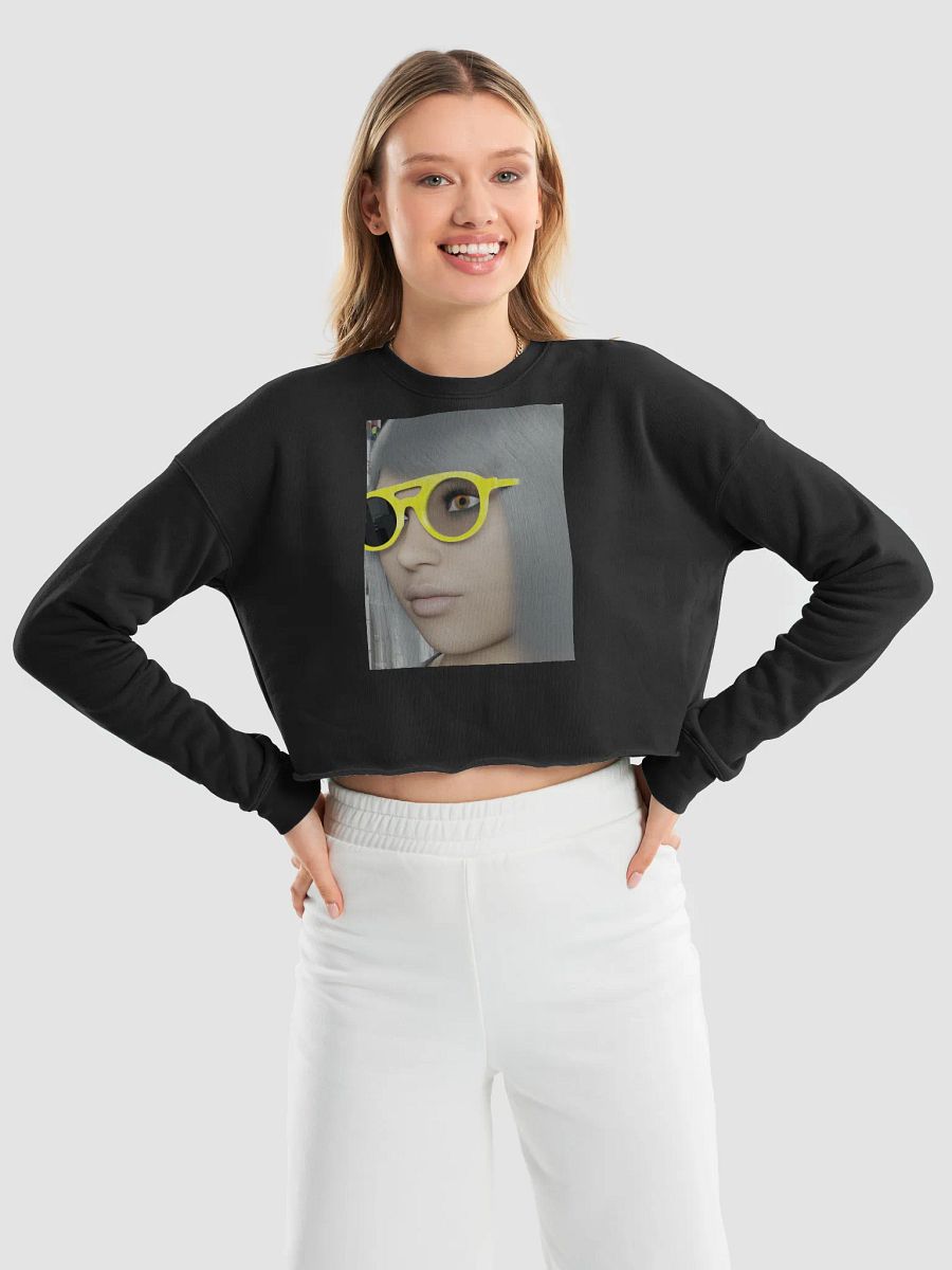 Cosmic Visionary Fleece Crop Sweatshirt product image (25)