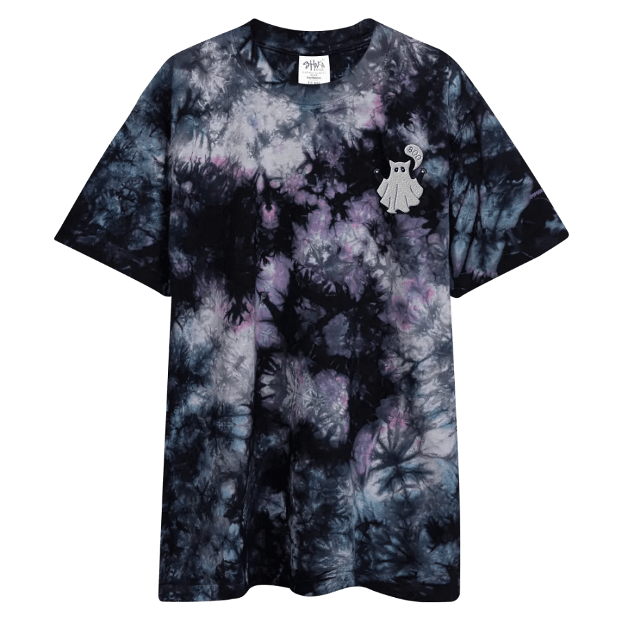 Boo-tiful Oversized Tie-Dye T-Shirt product image (5)