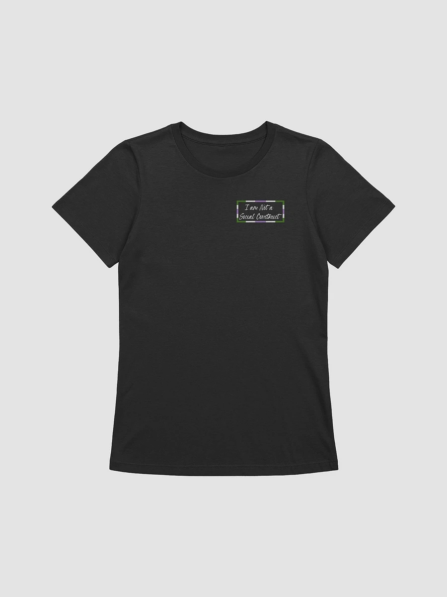 I am Not a Social Construct (wt) - Gender Queer - Women's Relaxed Fit T product image (9)