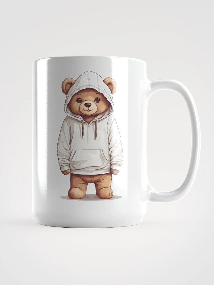 Cozy Teddy Bear White Glossy Mug product image (1)