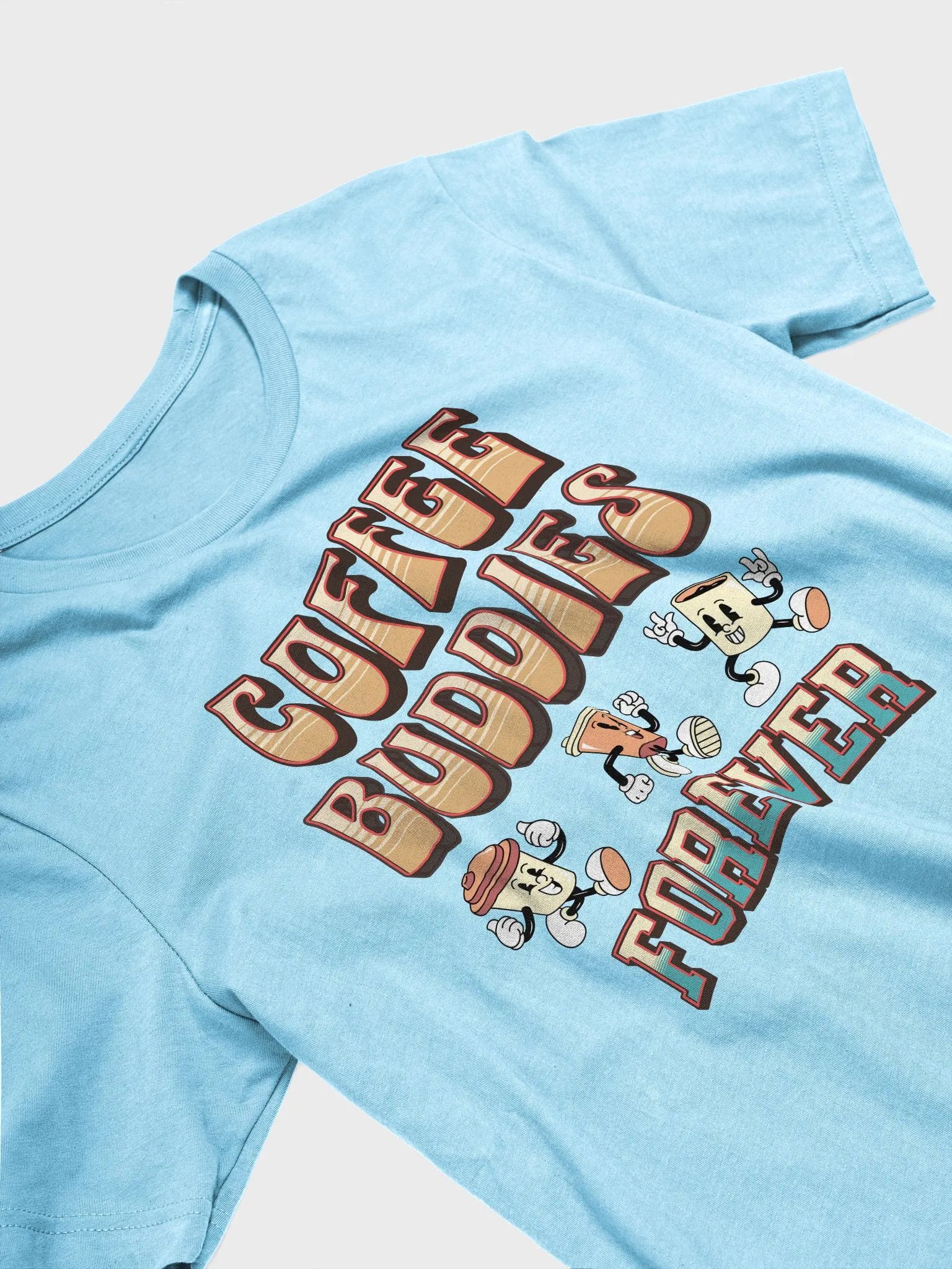 Coffee Buddies Forever Iconic T-Shirt product image (2)