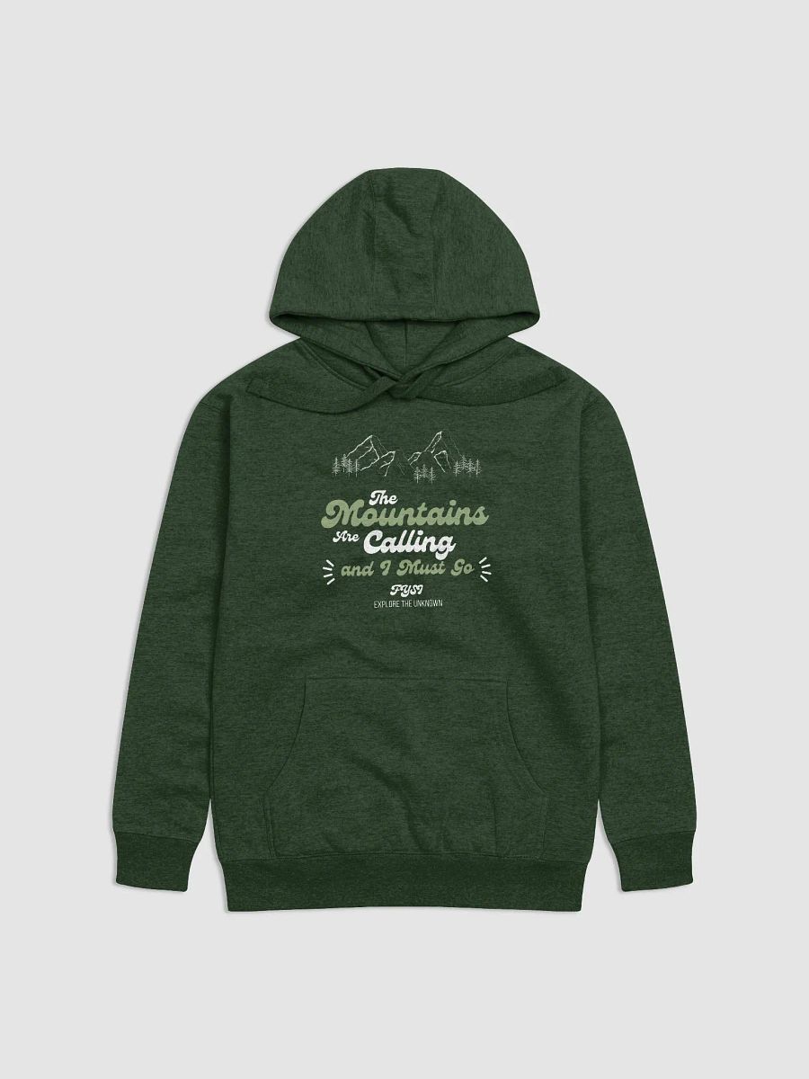 Mountains Are Calling Organic Cotton Heritage Hoodie product image (1)