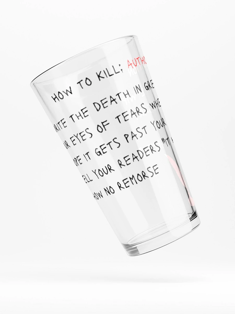 Author's Edition Shaker Pint Glass product image (4)