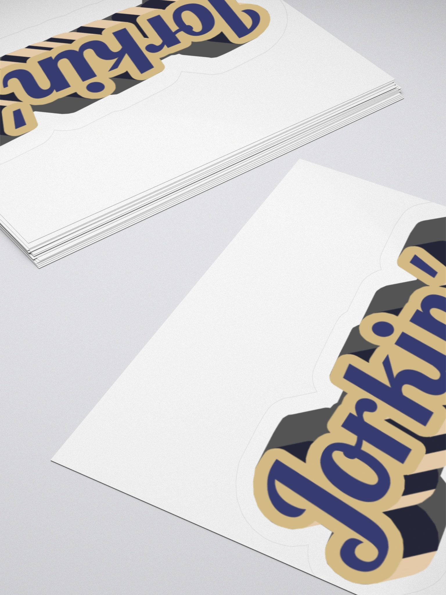 Jorkin' Kiss Cut Sticker product image (4)