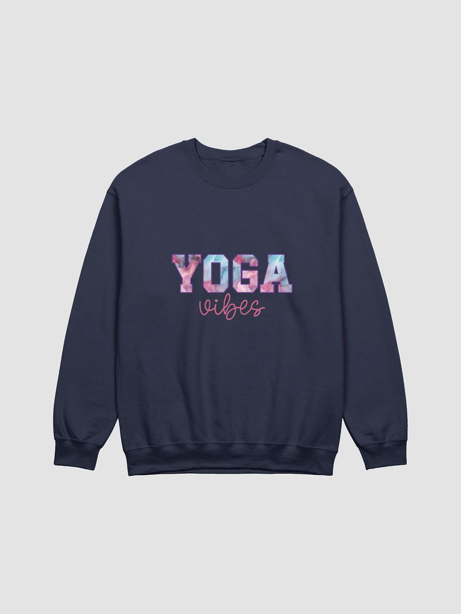 Vibrant Yoga Vibes Crewneck Sweatshirt product image (2)