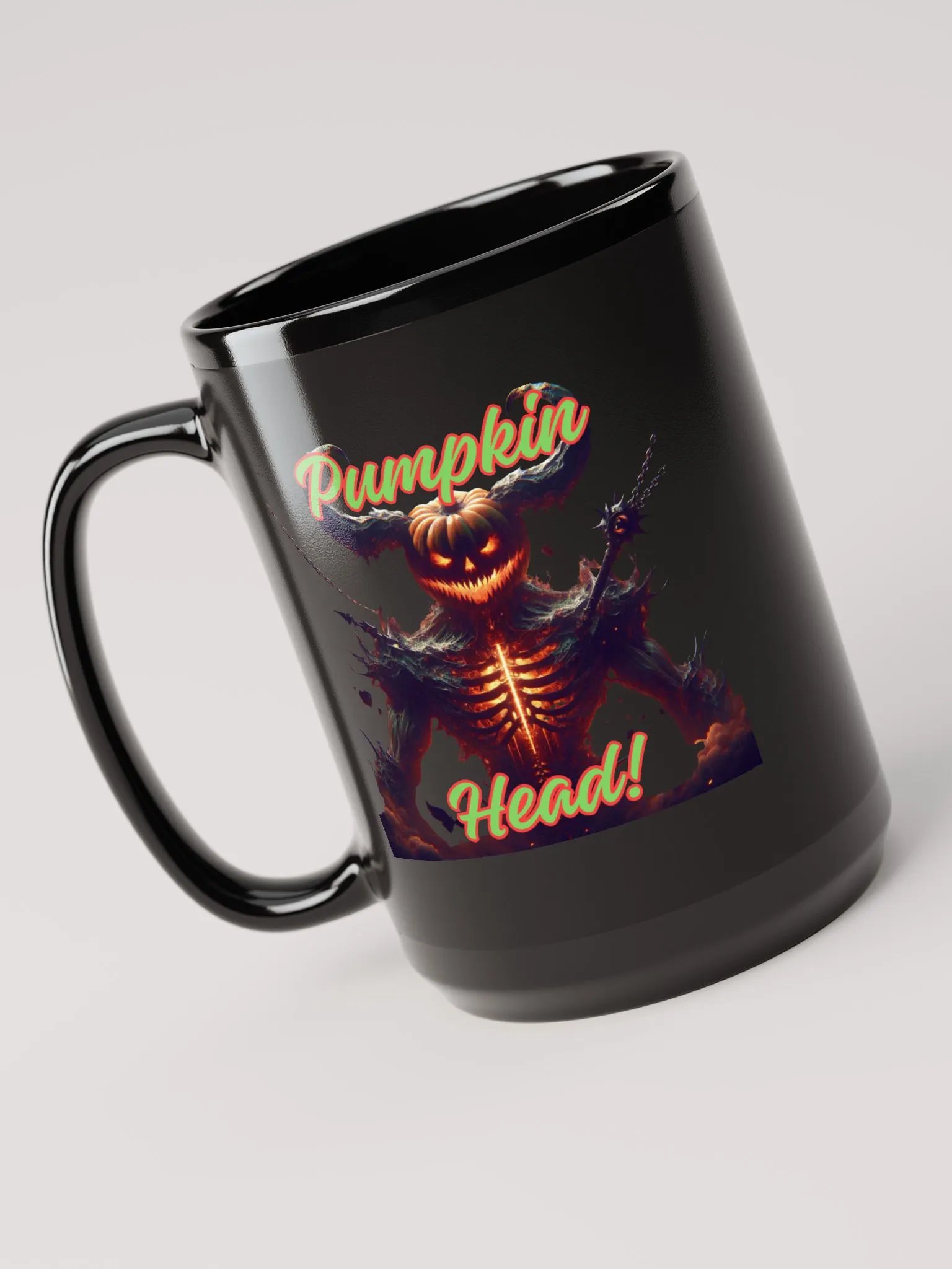 Fiery Pumpkin Head Mug product image (3)