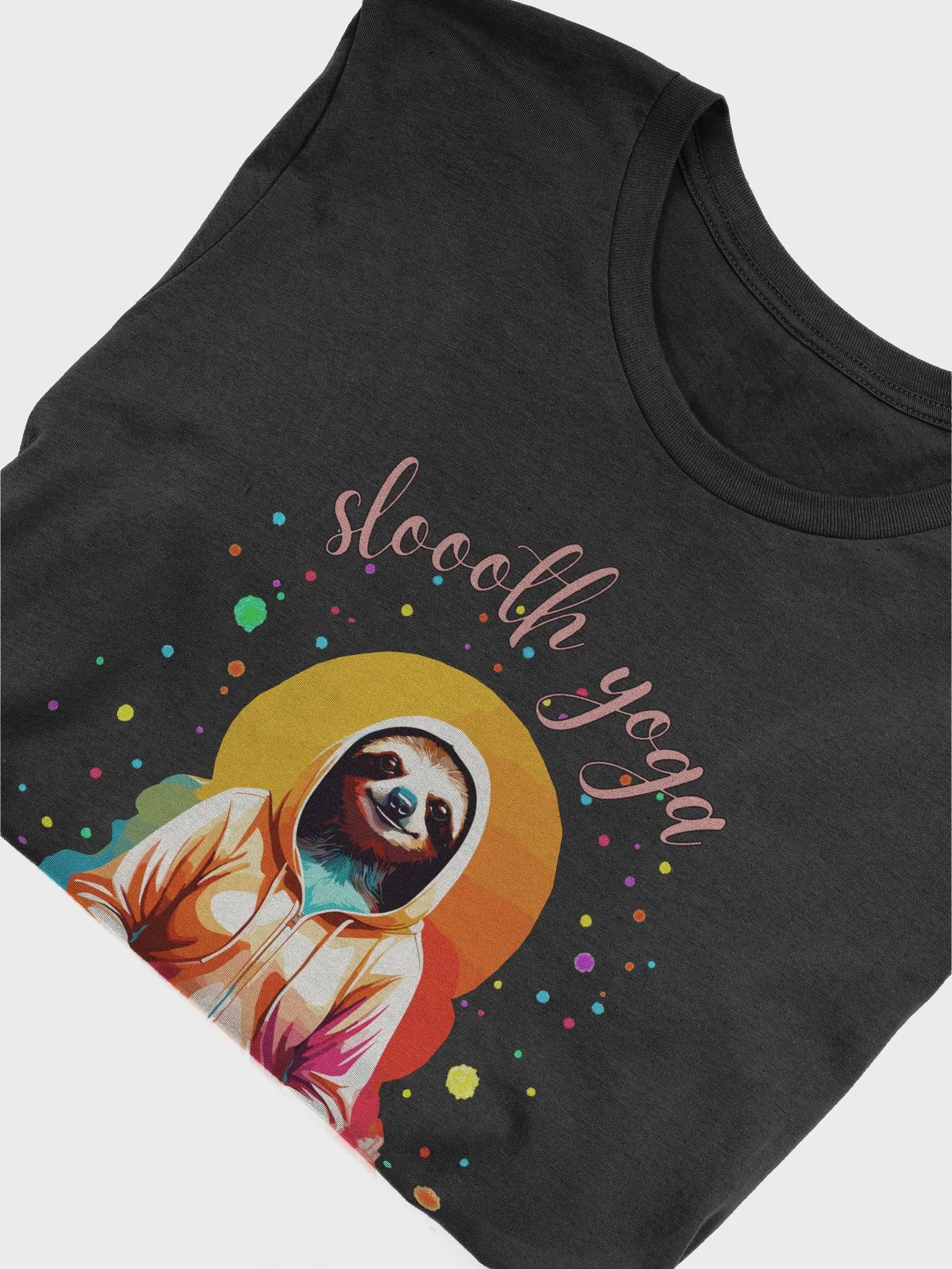 Yoga Sloth Graphic T Shirt | Sloooth Yoga product image (3)